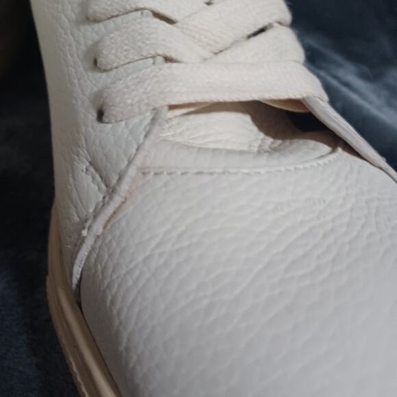 Authentic Men's Buscemi Hi-Top Sneakers Leather Gold Lock White 46 (12-13) - Picture 16 of 16